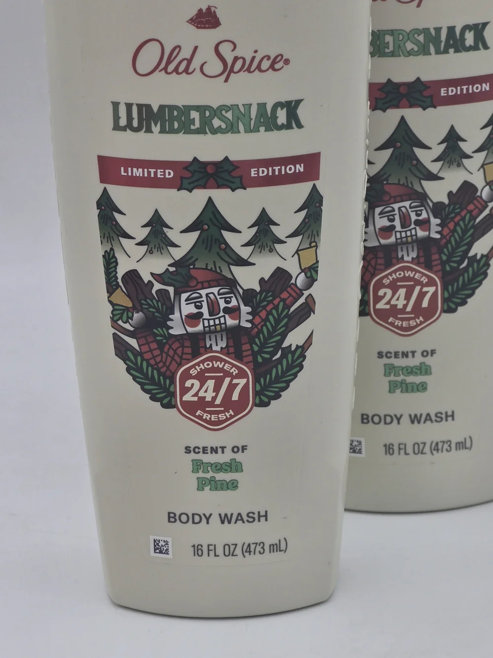 Old Spice Lumbersnack Body Wash for Men (Fresh Pine) Bundle